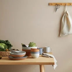 Clay dyp tallerken 23 cm sky