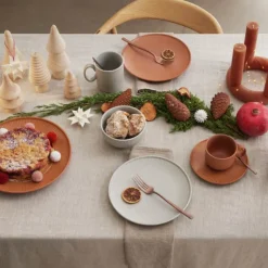 Clay tallerken 27 cm earth