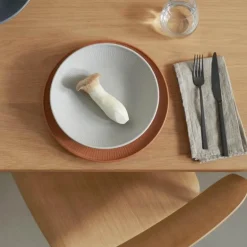 Clay tallerken 22 cm rock