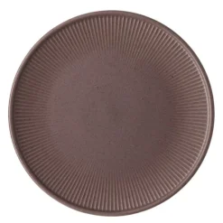 Clay tallerken 22 cm rust