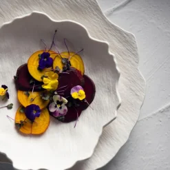 Cloud fat 29,5 cm matt hvit