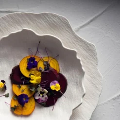 Cloud fat 23 cm matt hvit