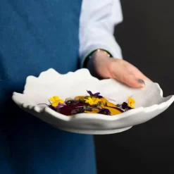 Cloud fat 23 cm matt hvit