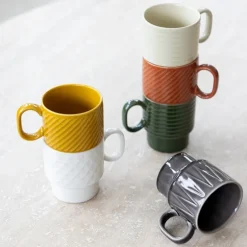 Coffee & More kaffekrus 30 cl 2 stk beige