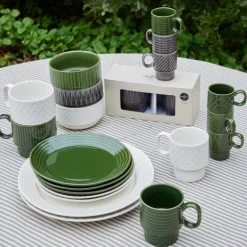 Coffee & More tekrus 50 cl 2 stk hvit