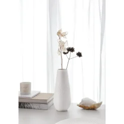 Collier Carre vase 26 cm beige