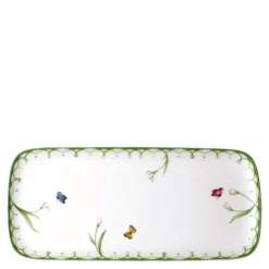 Colourful Spring rektangulært fat 35x16 cm