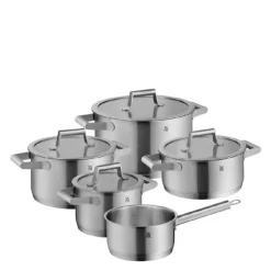 Comfort Line grytesett 5 deler stål