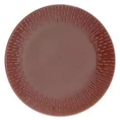 Confetti dessertallerken 21 cm bordeaux