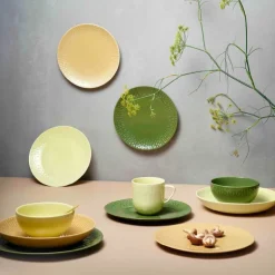 Confetti desserttallerken 21 cm lemon