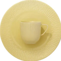 Confetti middagstallerken 27,5 cm lemon