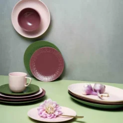 Confetti pastatallerken 23 cm candy floss