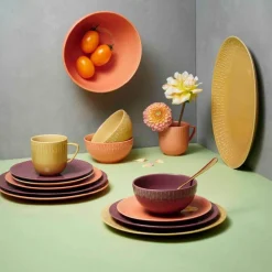 Confetti skål 14 cm mustard