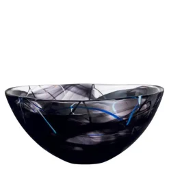 Contrast skål 35 cm svart