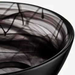 Contrast skål 23 cm svart/svart