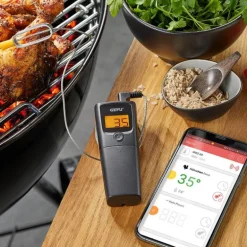 Control grill- & steketermometer svart/stål