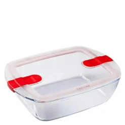 Cook & Heat ildfast form med lokk 28x20x8 cm