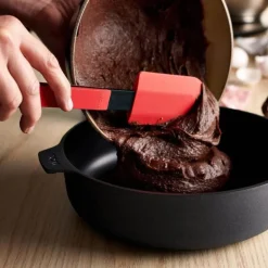 Cook It slikkepott 32 cm svart/rød