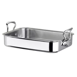 Cook Style langpanne 30x20x6 cm stål