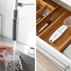 Cooking Star presisjonsvekt 0,1-500 gram skje hvit