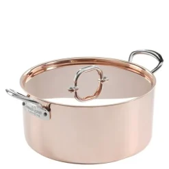 Copper Induction gryte med lokk 3L