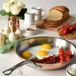 Copperbond stekpanne 32 cm kobber