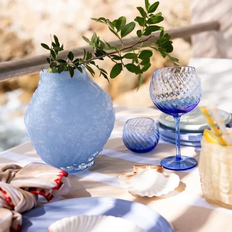 Corallo vase S lys blå