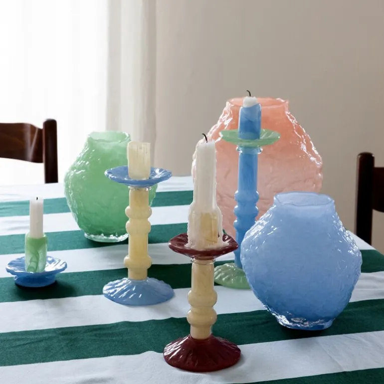 Corallo vase S lys blå