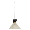 Cord lampe 20 cm svart