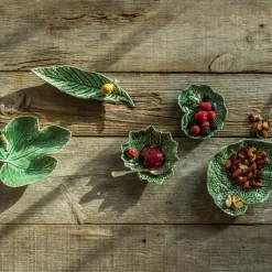 Countryside Leaves skål 13x11,3 cm frosk grønn