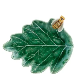 Countryside Leaves skål 13,7x11,4 cm bie grønn