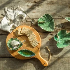 Countryside Leaves skål 13,7x11,4 cm bie grønn