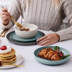 Coupe Collection pastatallerken 22 cm sea salt