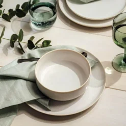 Crafted Cotton bolle 16 cm hvit