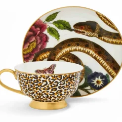 Creatures of Curiosity tekopp med fat 20 cl white/leo