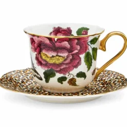 Creatures of Curiosity tekopp med fat 25 cl white/leo