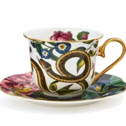 Creatures of Curiosity tekopp med fat 25 cl snake/black