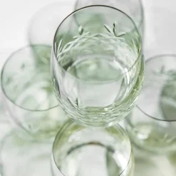 Crispy Aqua vannglass 23 cl 2 stk emerald