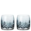 Crispy Aqua vannglass 23 cl 2 stk sapphire