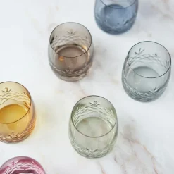 Crispy Aqua vannglass 23 cl 2 stk dark