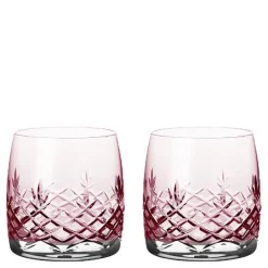 Crispy Aqua vannglass 23 cl 2 stk topaz