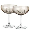 Crispy Gatsby champagneskål 30 cl 2 stk copal