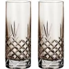Crispy Highball glass 37 cl 2 stk copal/brown