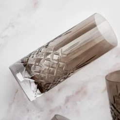 Crispy Highball glass 37 cl 2 stk copal/brown