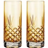 Crispy Highball glass 37 cl 2 stk citrine