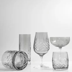 Crispy Lowball glass 38 cl 2 stk dark