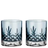 Crispy Lowball glass 38 cl 2 stk sapphire