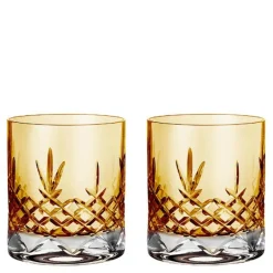 Crispy Lowball glass 38 cl 2 stk citrine