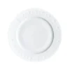 Crispy Porcelain asjett 19 cm hvit