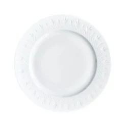 Crispy Porcelain asjett 19 cm hvit
